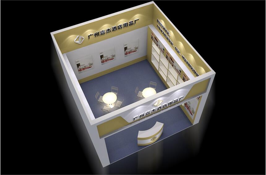 2018广州酒店用品展 3D模型引领展览展示与展台设计新潮流