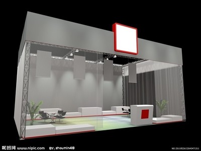 灯光与空间共舞 3D展览设计的艺术化表达与沉浸式体验